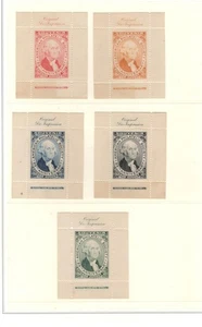 1911 AMERICAN PHILATELIC SOCIETY 25TH ANNIV POSTER STAMP SET - Bild 1 von 1