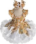 Jenniferwu Baby Toddler  infant Girl Pageant party formal Dress  588WG 12-18Mos