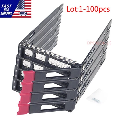 Lot HP 774026-001 3.5" Hot-Swap Caddy ProLiant ML30 ML350 ML110 G10 APOLLO 4200 - Image 1 of 4