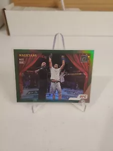 2022 Panini Donruss UFC Magicians GREEN FLOOD #3 Nate Diaz - Lightweight - Picture 1 of 2