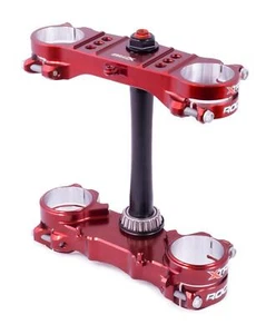 XTrig triple abrazadera Rocs pro se adapta a la Kawasaki KX 250F ab21 450F desde19 marrón - Imagen 1 de 1