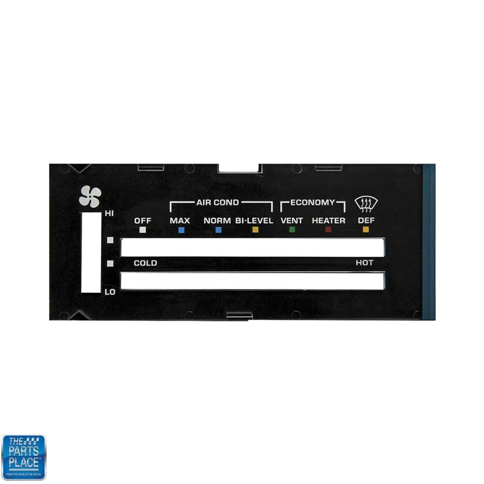 Lente de control de calefacción Camaro 1980-81 con papel de respaldo con aire acondicionado Foto 1 de 1