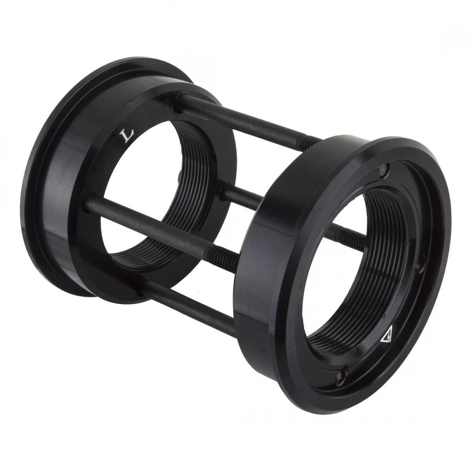 BLACK OPS BMX BIKE BOTTOM BRACKET ADAPTER AM-EURO BLACK - Image 1 of 1