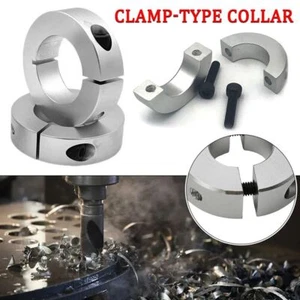 1Pcs 6-20mm Diameter Shaft Collar Double Split Clamp-Type Collar - Picture 1 of 22