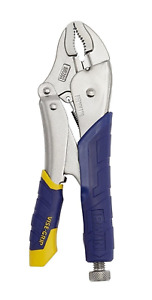 IRWIN VISE-GRIP Locking Pliers 10 Inch Curved Jaw Cushion Grip 10WR CHN 5T