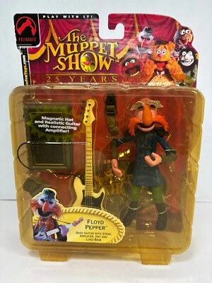Figura de acción Muppets Jim Henson Muppet Show Floyd Pepper 2002 Palisades Foto 1 de 4