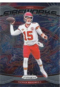 Panini Prizm 2024 - Fuegos artificiales Patrick Mahomes II #1 - Imagen 1 de 2