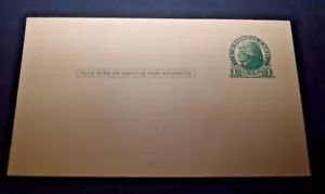 1914 US Stamped Postcard - Scott #PC17 - 1 Cent Jefferson - MNH - Picture 1 of 3
