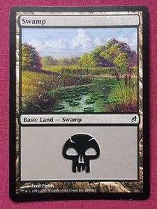 Magic The Gathering LORWYN SWAMP 290 land card MTG - Picture 1 of 2
