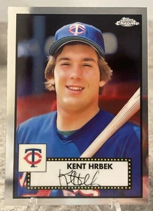 2021 Topps Chrome Platinum Anniversary Kent Hrbek #580 Twins - Picture 1 of 2