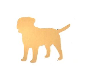Border Terrier Hund Aufkleber Aufbügeln Aufkleber für Kleidung T-Shirt zum Selbermachen 50 mm x 2
