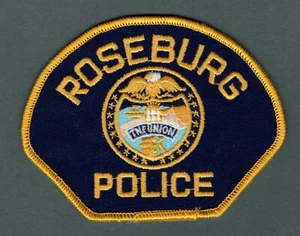 Roseburg Oregon Police Patch - Picture 1 of 1