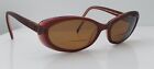 Vintage Elle El2779 Brown Oval Sunglasses Frames Only