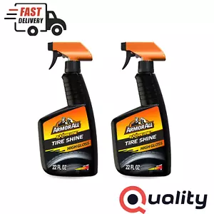 (2 Pack) Armor All Extreme Tire Shine Spray for Car Detailing, 22 fl oz Bottle - Picture 1 of 19