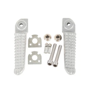 Rear Passenger Footpeg Brackets with Pegs Fit For Yamaha YZF R1 1992-2025 - Picture 1 of 6
