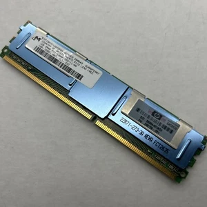 1GB Samsung PC2-5300 DDR2 SDRAM 2Rx8 5300F 667 1 GB with Heat Shields HP 398706 - Picture 1 of 9