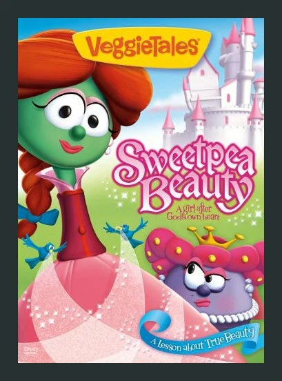 VEGGIE TALES Sweetpea Beauty A Girl After God's Own HeartSweet Pea DVD THE MOVIE - Image 1 of 1