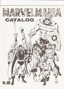 MARVELMANIA CLUB FANZINE MAGAZINE #2 WITH ORIGINAL ORDER FORM - Picture 1 of 4