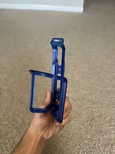 Vintage Trek Water Bottle Cage Clear Blue USA Road MTB 1990s Bike Composite - Picture 1 of 4