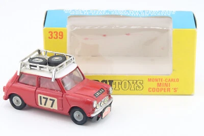 CORGI TOYS 339 * MONTE CARLO MINI-COOPER  ' S '  * 1:43  * OVP * 1969 - Bild 1 von 4
