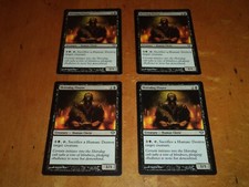 4x Playset MTG Magic the Gathering Complete Set of 4 x4 Cards Dark Ascension