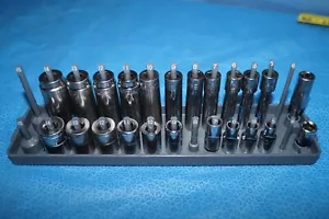 Matco 23pc Metric 4-14mm 1/4" Drive Deep Shallow Chrome Socket Set Missing 8mm - Picture 1 of 14