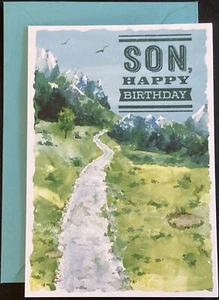 Happy Birthday Son Card Hallmark Greeting Card - Picture 1 of 4