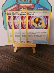 4 x Ultra Ball Holo 030/034 englische Charizard Deck Pokemon klassische Sammlung - Bild 1 von 11