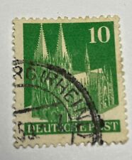 1948 Germany Deutsche Post US/British Zone 10Pf Stamp 