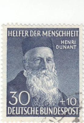 Alemania - Scott # B330 - 30p + 10p Azul Violeta - Usado - SCV $72,50 Foto 1 de 2