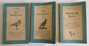 Set of 3 Paperback Bird Watching Books by James Fisher (BRY) - Picture 1 of 14