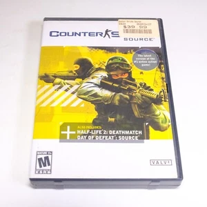 Counter-Strike: Source PC Game 2005 CIB Juego Completo de 4 Discos con Estuche y Manual - Imagen 1 de 6