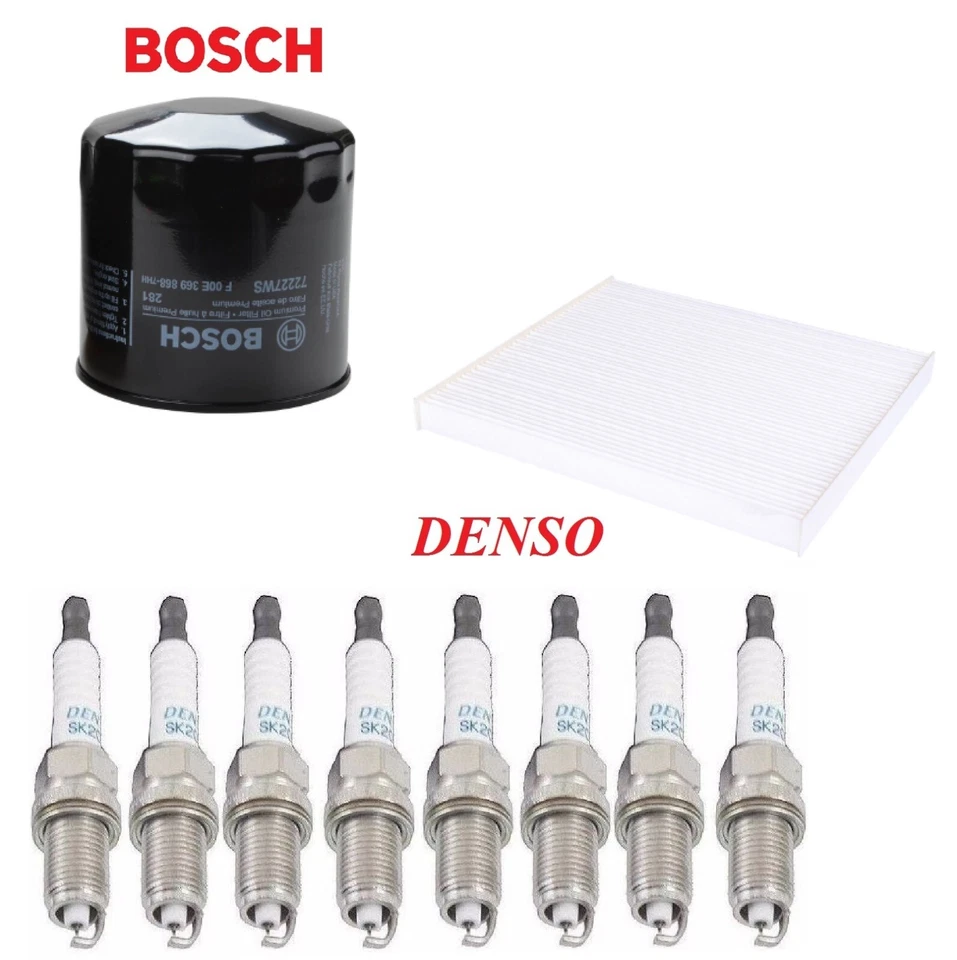 Kit de puesta a punto filtros de aceite de cabina bujías para Cadillac STS V8 4,4 L 2007-2009 Foto 1 de 1