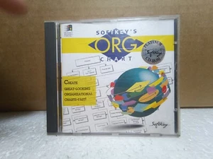 SoftKey Organigramm CD-ROM Windows 3.1 DOS 386SX Organigramm Maker Platinum CIB - Bild 1 von 4