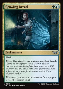 *MtG: 4x Growing Dread - Duskmourn Uncommon - magicman-europe* - Bild 1 von 1