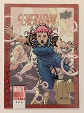 2018-19 Upper Deck Marvel Annual Pixie SP #122 Generation X