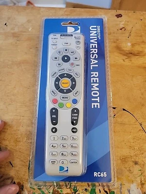 DIRECTV RC65 Universal Remote Control Brand New Sealed - Image 1 of 2
