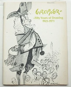 Gropper: Fifty Years of Drawing 1921-1971 Exhibition Catalog Art William Gropper - Picture 1 of 5
