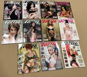 tattoo energy magazine lot of 11 issues 2009-2012, life ,inked, japanese - Picture 1 of 8