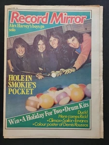 Record Mirror & Disc, 16.10.1976, Smokie, Tavares, Climax, Demis Roussos Poste - Bild 1 von 15