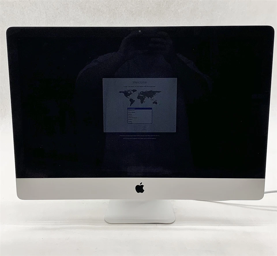 Apple iMac 14,2 A1419 2013 i7 4771 3.5GHZ 27" 32GB 128GB + 1TB HDD OSX Catalina - Image 1 of 4