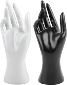 2 Pack Female Mannequin Hand Jewelry Display Stand for Bracelets & Rings - Picture 1 of 12