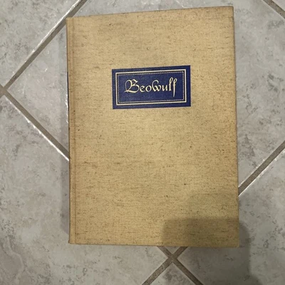 Beowulf translated by William Ellery Leonard Heritage Press 1939 HC Lynd Ward - Image 1 of 4