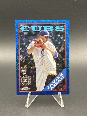2023 Topps #T88CU-25 Javier Assad Blue Mojo Color Match #134/150 Cubs  (RC) - Image 1 of 3