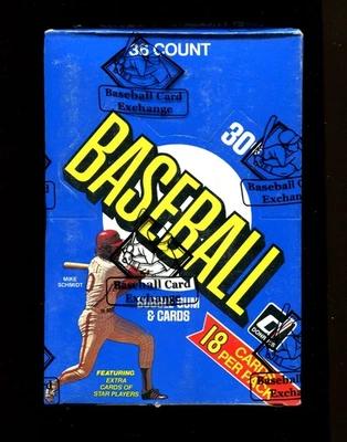 1981 Donruss Baseball Wax Box BBCE Authenticated FASC 36 Unopened Packs  - Image 1 of 2