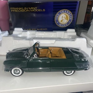 Franklin Mint ~ Lmtd Ed. Dunkelgrün 1949 Ford Cabrio ~ 1:24 neu im Karton - Bild 1 von 10