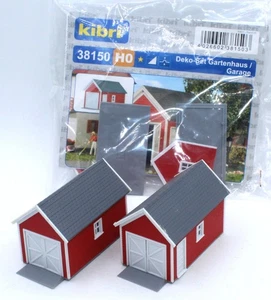 Kibri H0 38150 Gartenhaus / Garage 2-teilig Fertigmodell Spur H0 #26 - Bild 1 von 2