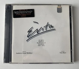 SEALED Andrew Lloyd Webber - Evita (London Cast) (2-disc CD, 1976, MCA) - Picture 1 of 2