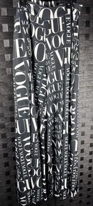 Vogue Black/White wide leg pant Plus Size 1X-3X - Picture 1 of 8