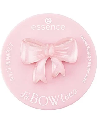 essence faBOWlous loose setting & baking powder 01 bow, set go! finish puder - Bild 1 von 2
